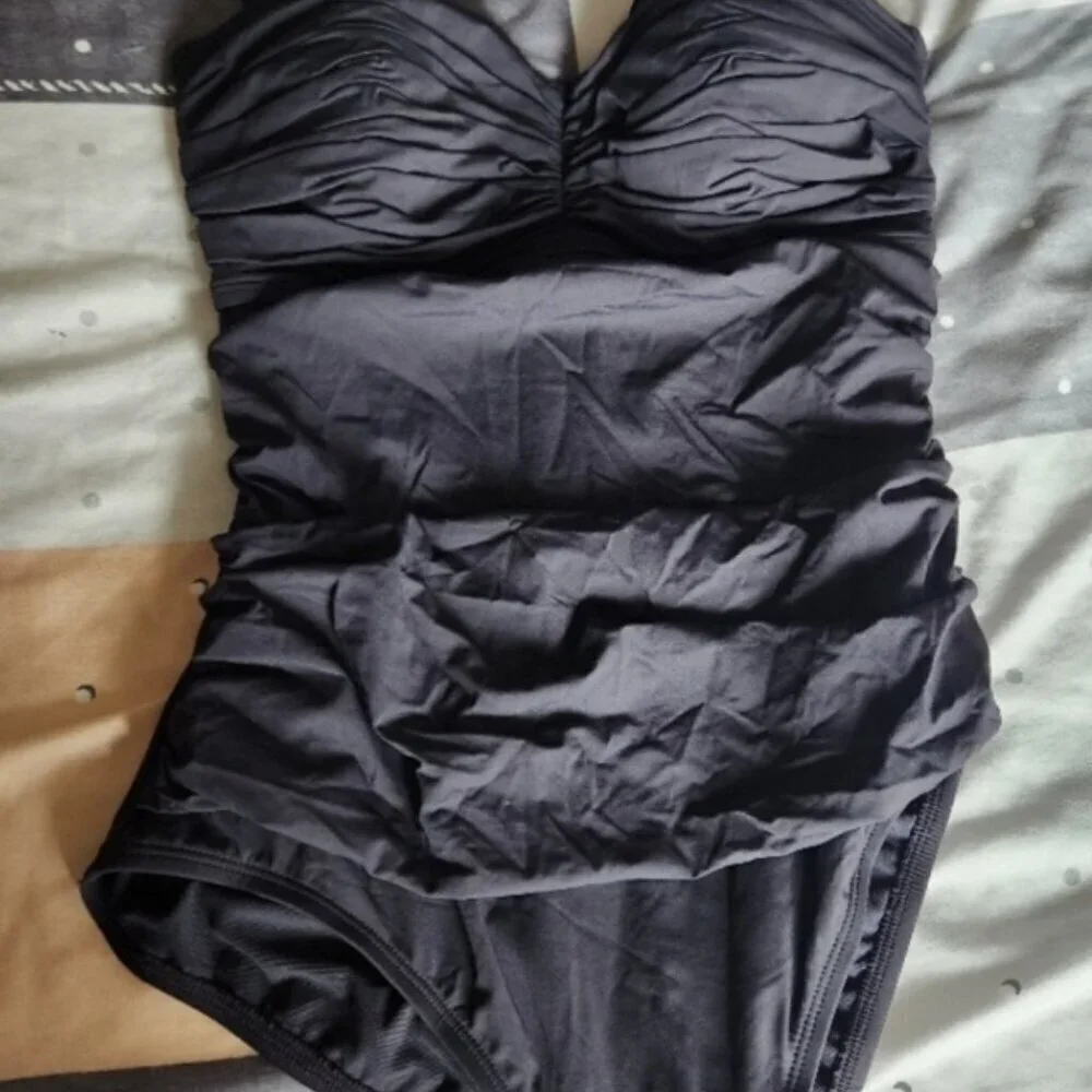 Bleu by Rod Beattie One Piece Swimsuit Size 12 NWT